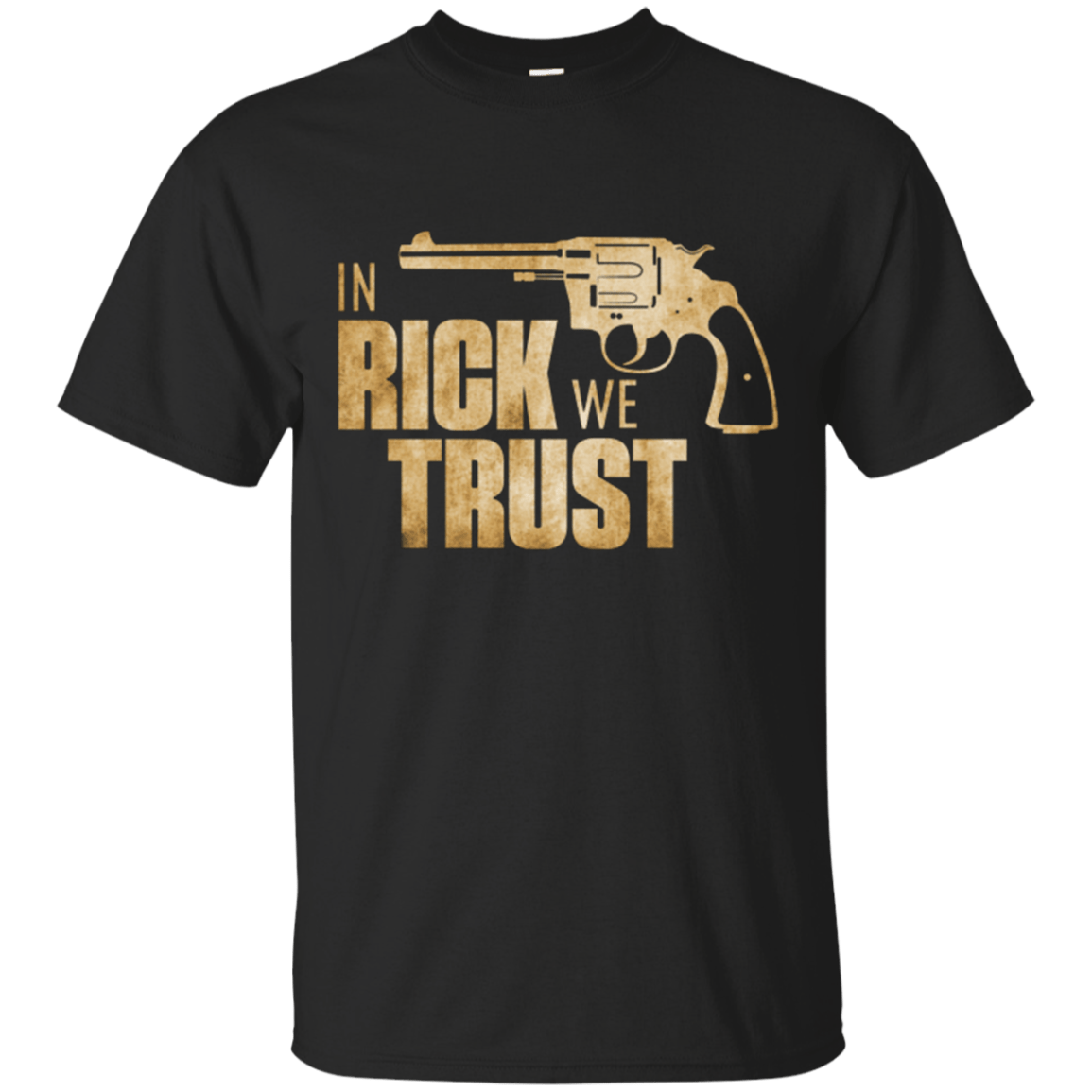 T-Shirts Black / Small In Rick We Trust T-Shirt