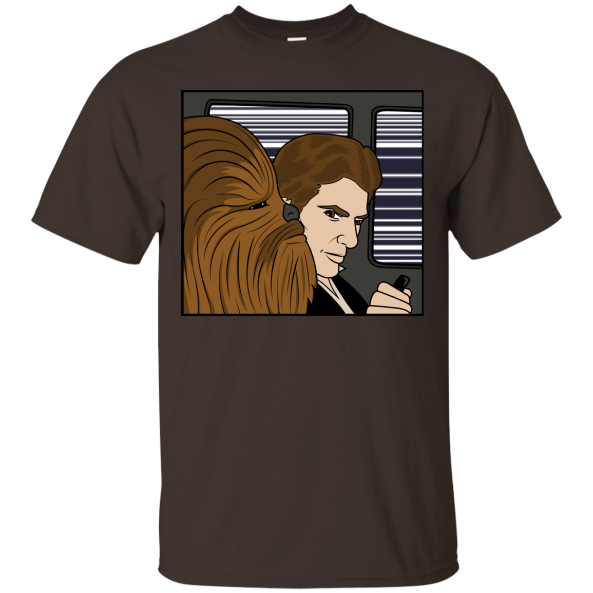 T-Shirts Dark Chocolate / S In the Falcon! T-Shirt