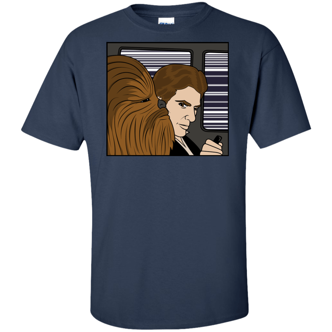 T-Shirts Navy / XLT In the Falcon! Tall T-Shirt