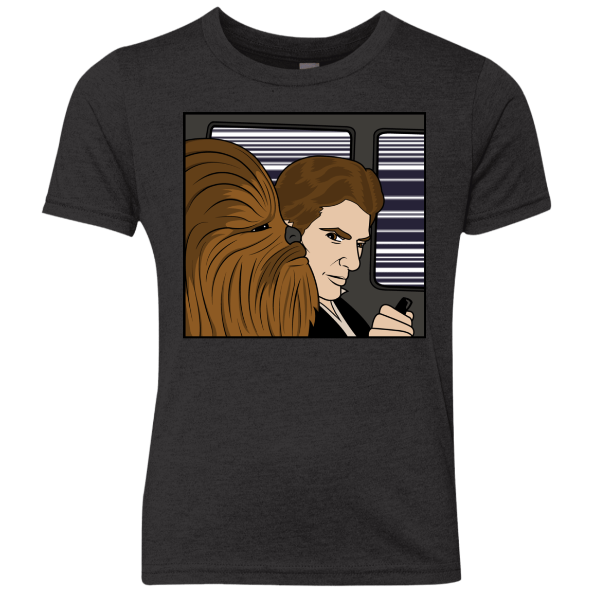 T-Shirts Vintage Black / YXS In the Falcon! Youth Triblend T-Shirt