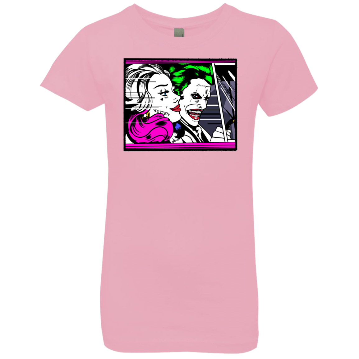 T-Shirts Light Pink / YXS In The Jokecar Girls Premium T-Shirt