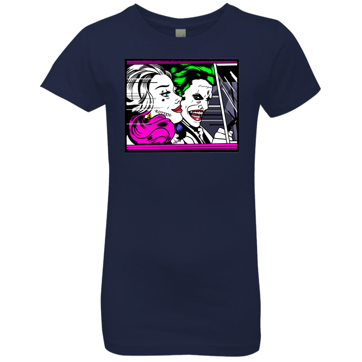 T-Shirts Midnight Navy / YXS In The Jokecar Girls Premium T-Shirt