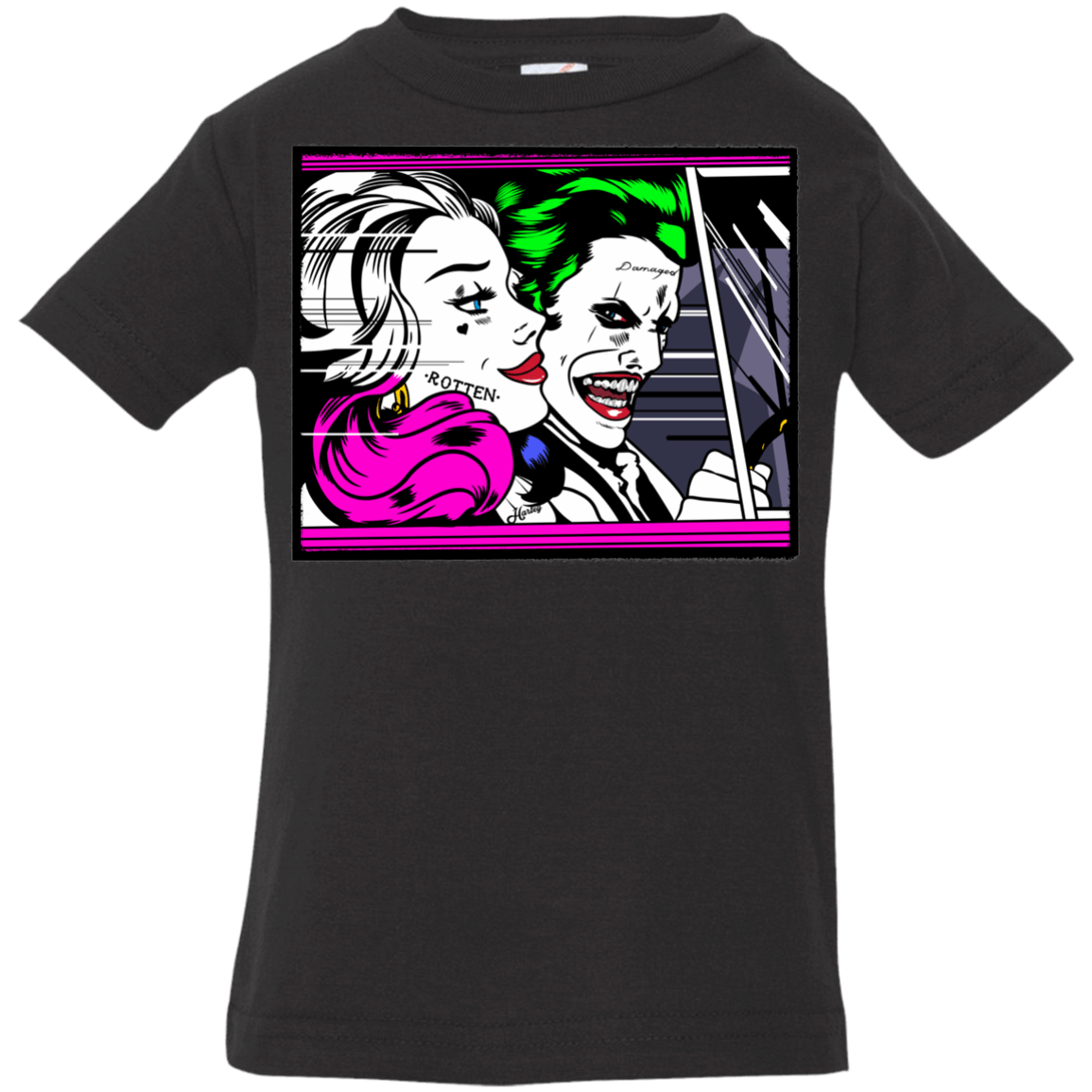 T-Shirts Black / 6 Months In The Jokecar Infant PremiumT-Shirt