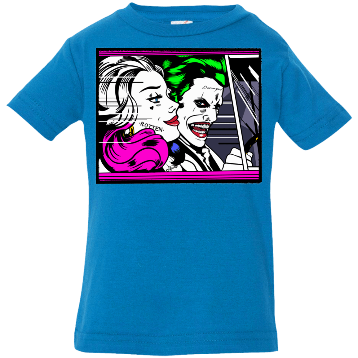 T-Shirts Cobalt / 6 Months In The Jokecar Infant PremiumT-Shirt