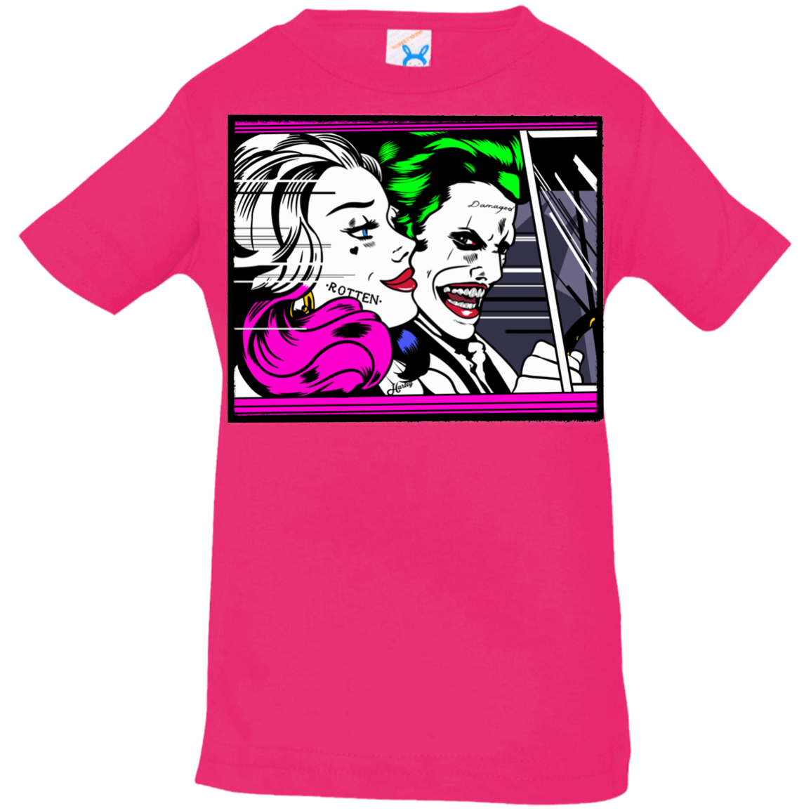 T-Shirts Hot Pink / 6 Months In The Jokecar Infant PremiumT-Shirt