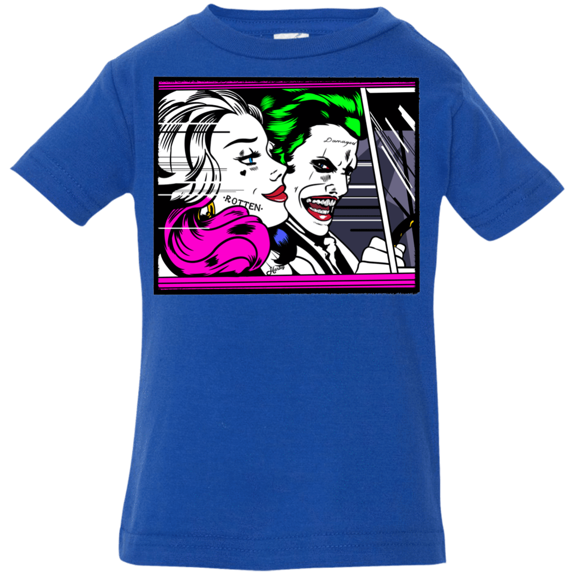 T-Shirts Royal / 6 Months In The Jokecar Infant PremiumT-Shirt