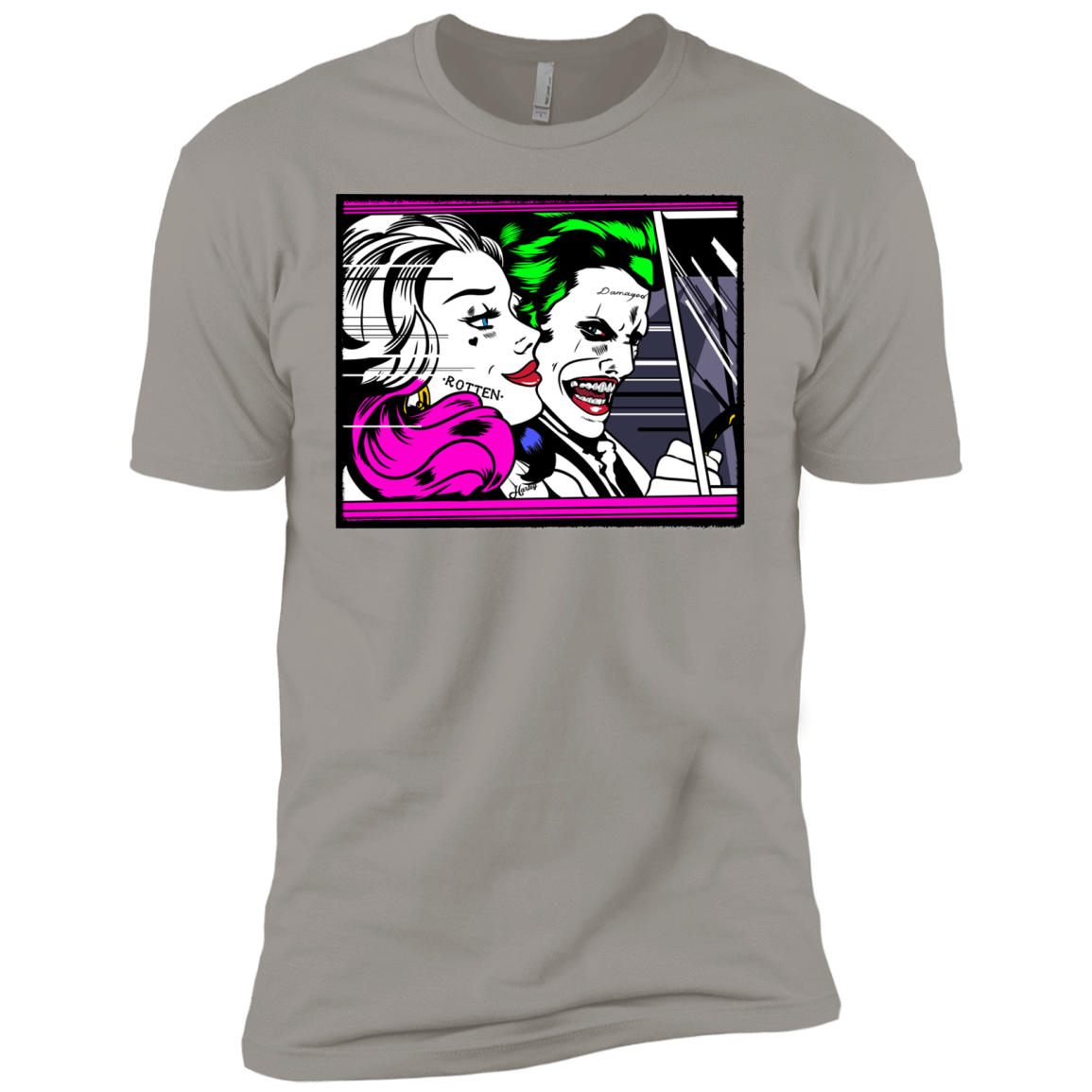 T-Shirts Light Grey / X-Small In The Jokecar Men's Premium T-Shirt