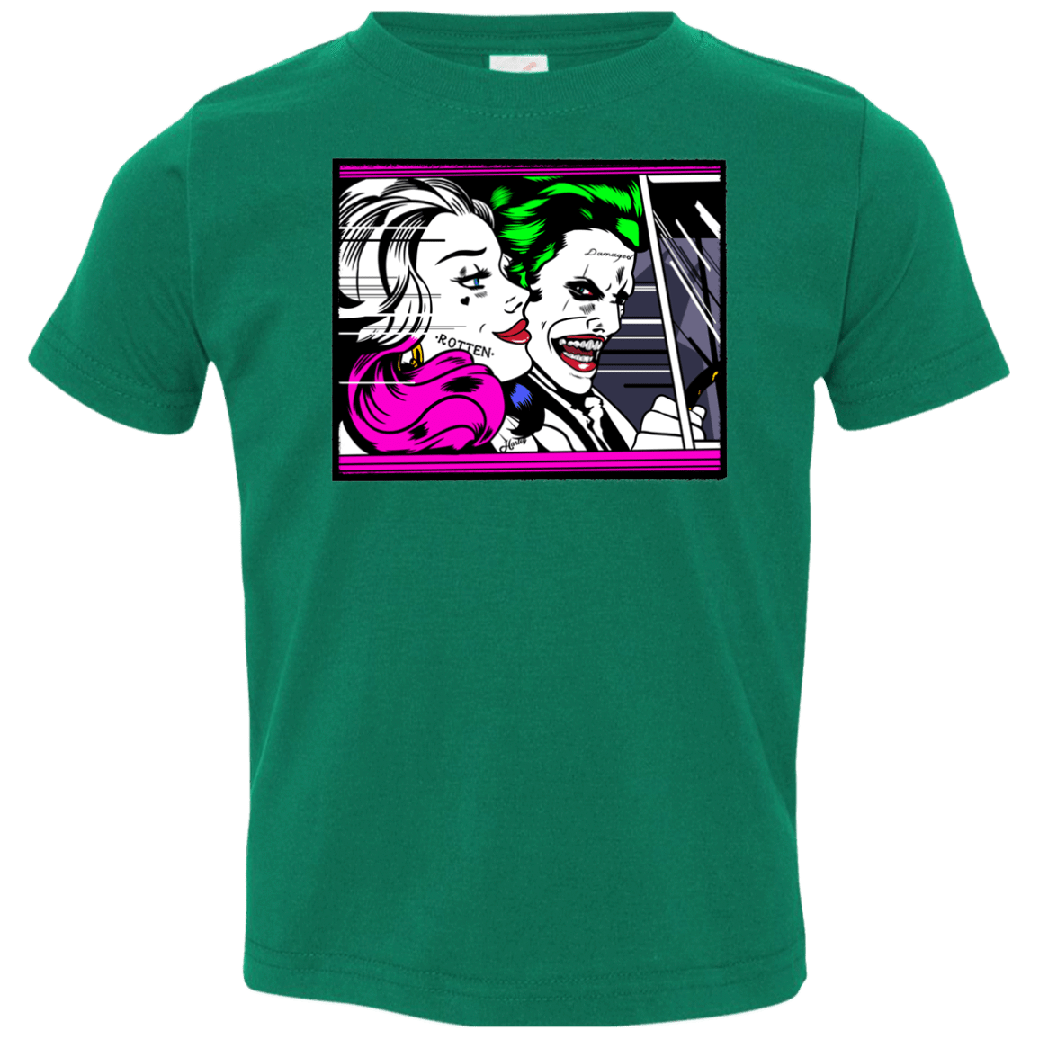 T-Shirts Kelly / 2T In The Jokecar Toddler Premium T-Shirt