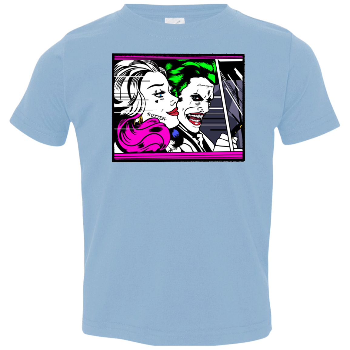 T-Shirts Light Blue / 2T In The Jokecar Toddler Premium T-Shirt