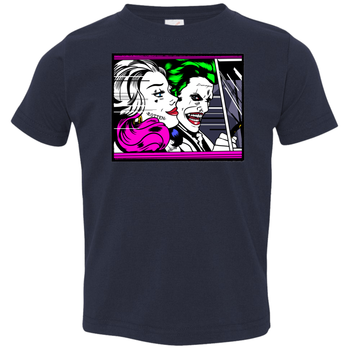 T-Shirts Navy / 2T In The Jokecar Toddler Premium T-Shirt