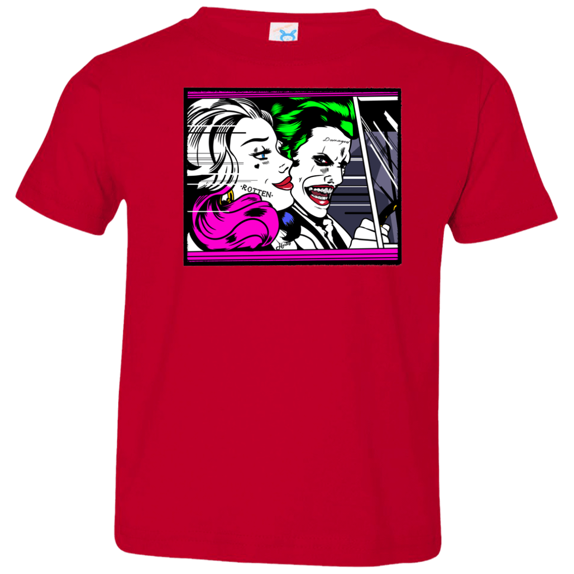 T-Shirts Red / 2T In The Jokecar Toddler Premium T-Shirt