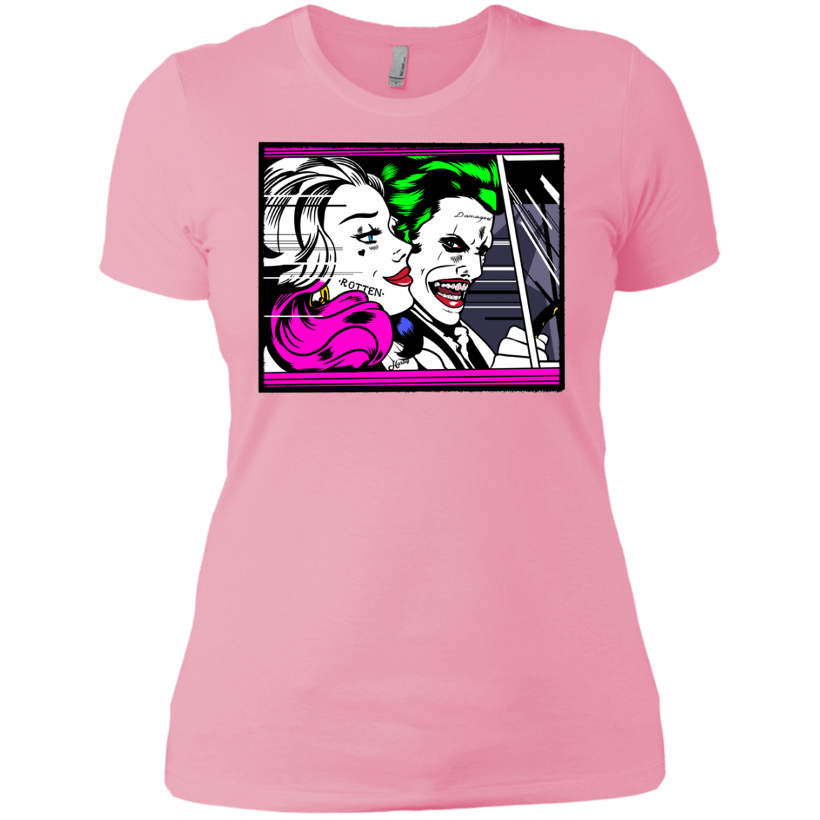 T-Shirts Light Pink / X-Small In The Jokecar Women's Premium T-Shirt