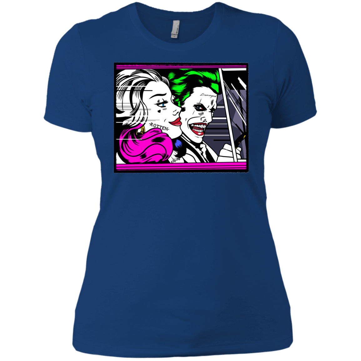 T-Shirts Royal / X-Small In The Jokecar Women's Premium T-Shirt