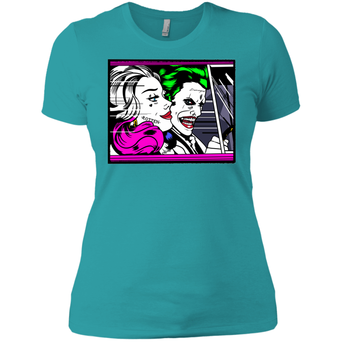 T-Shirts Tahiti Blue / X-Small In The Jokecar Women's Premium T-Shirt