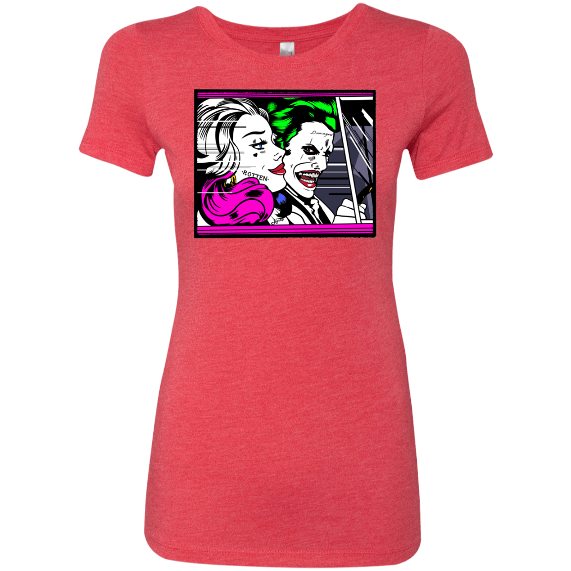 T-Shirts Vintage Red / Small In The Jokecar Women's Triblend T-Shirt