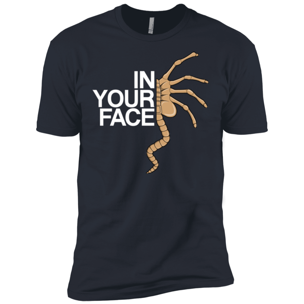 T-Shirts Indigo / X-Small IN YOUR FACE Men's Premium T-Shirt