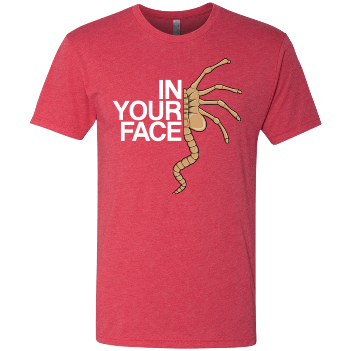 T-Shirts Vintage Red / Small IN YOUR FACE Men's Triblend T-Shirt