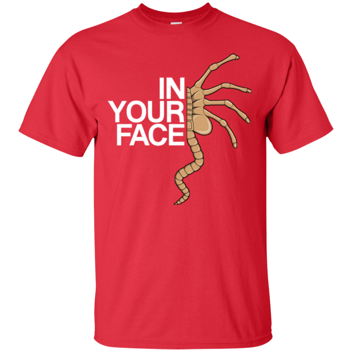 T-Shirts Red / Small IN YOUR FACE T-Shirt