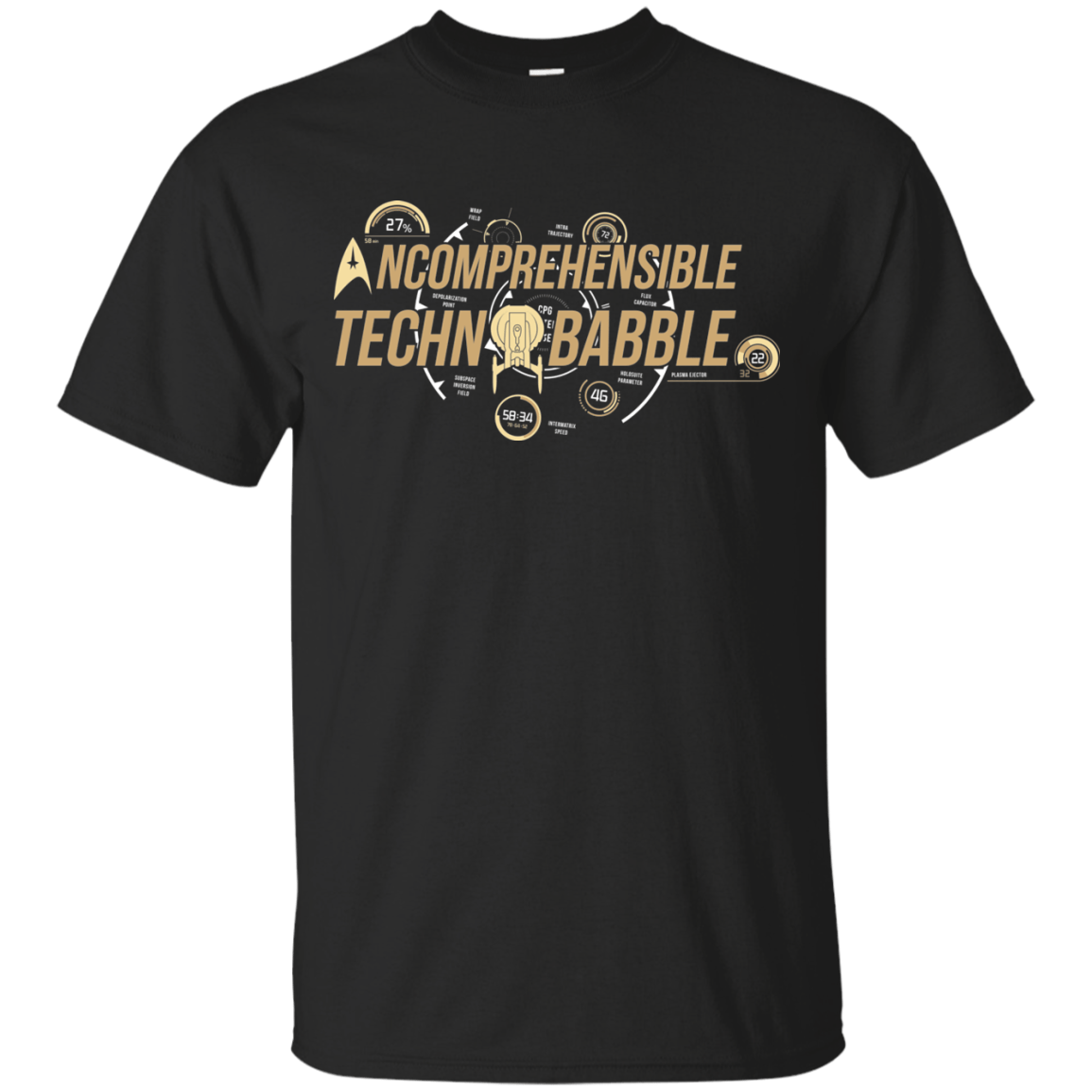 T-Shirts Black / S Incombrehensible Technobabble T-Shirt