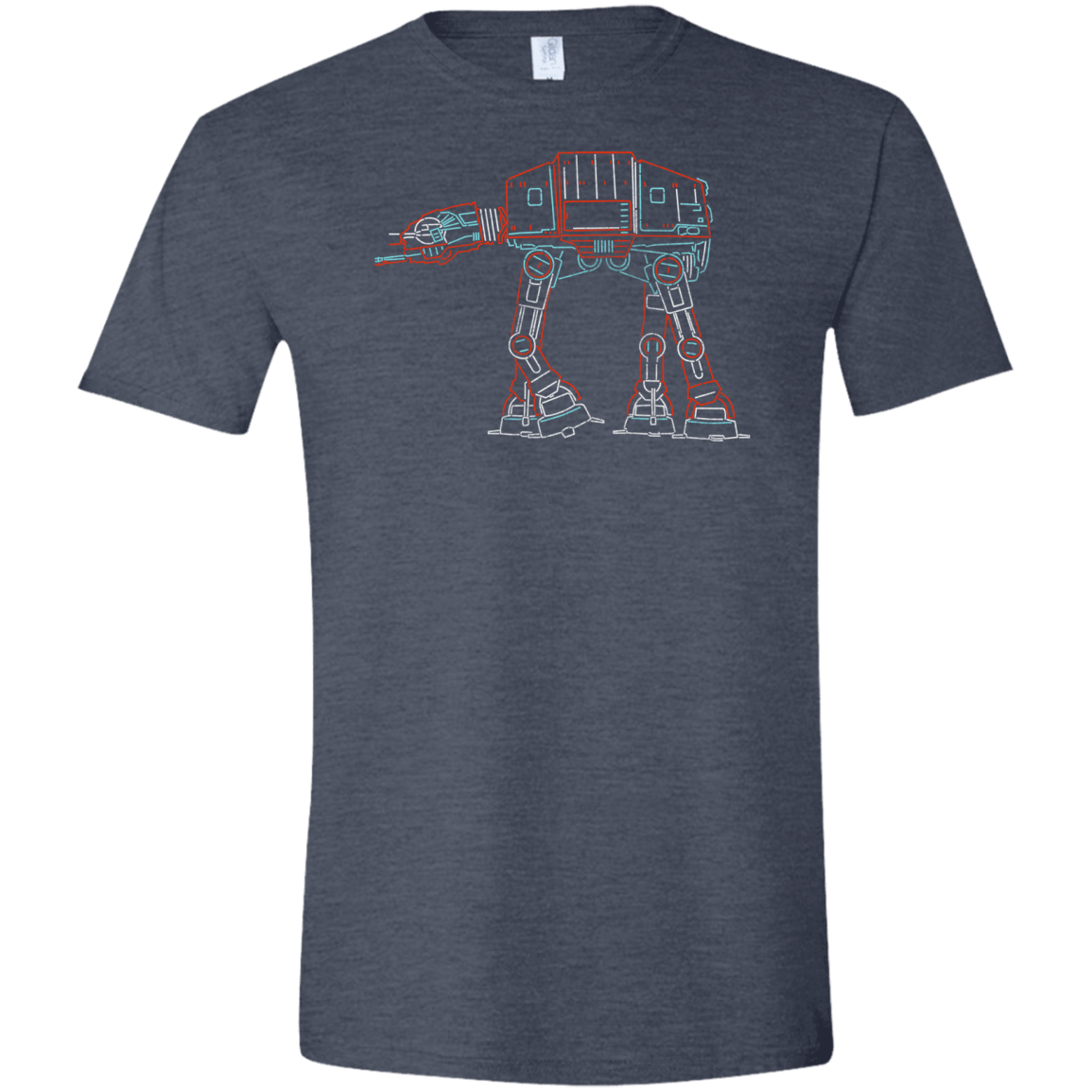 T-Shirts Heather Navy / S Incoming Hothstiles Men's Semi-Fitted Softstyle