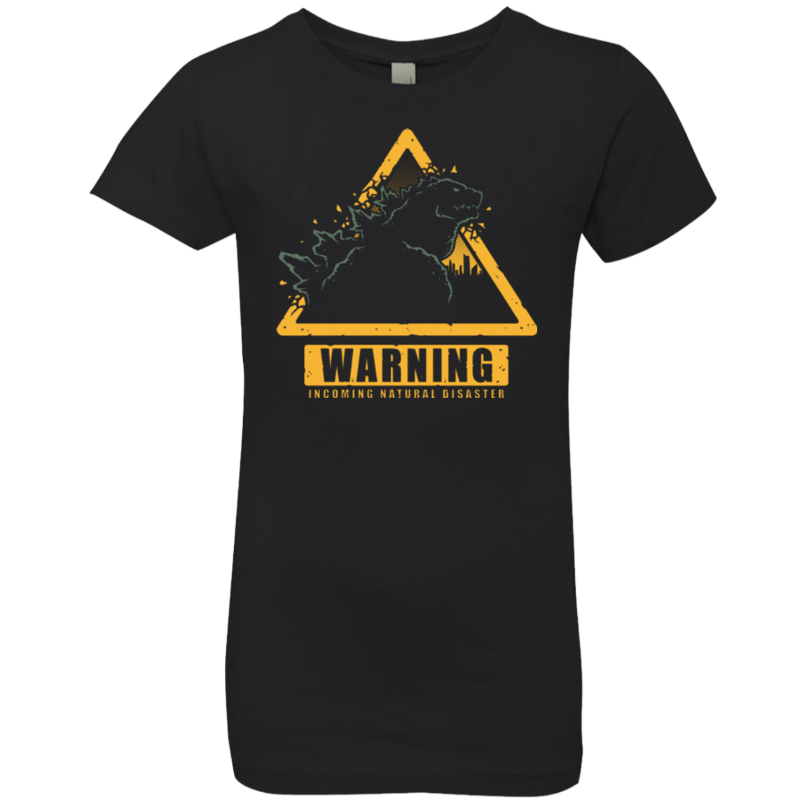 T-Shirts Black / YXS Incoming Natural Disaster Girls Premium T-Shirt