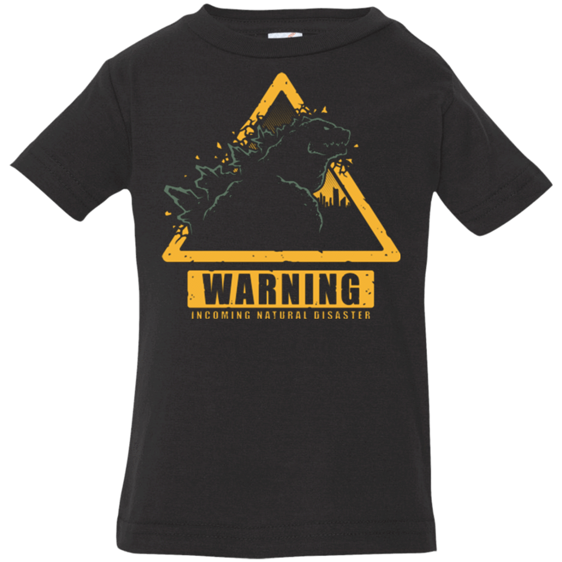 T-Shirts Black / 6 Months Incoming Natural Disaster Infant Premium T-Shirt