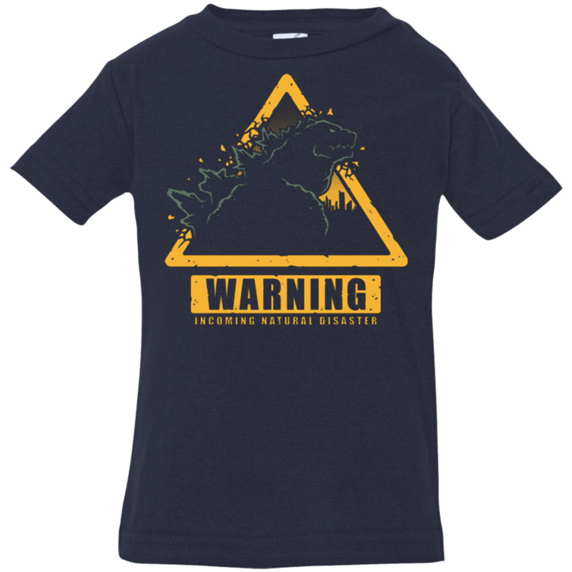 T-Shirts Navy / 6 Months Incoming Natural Disaster Infant Premium T-Shirt