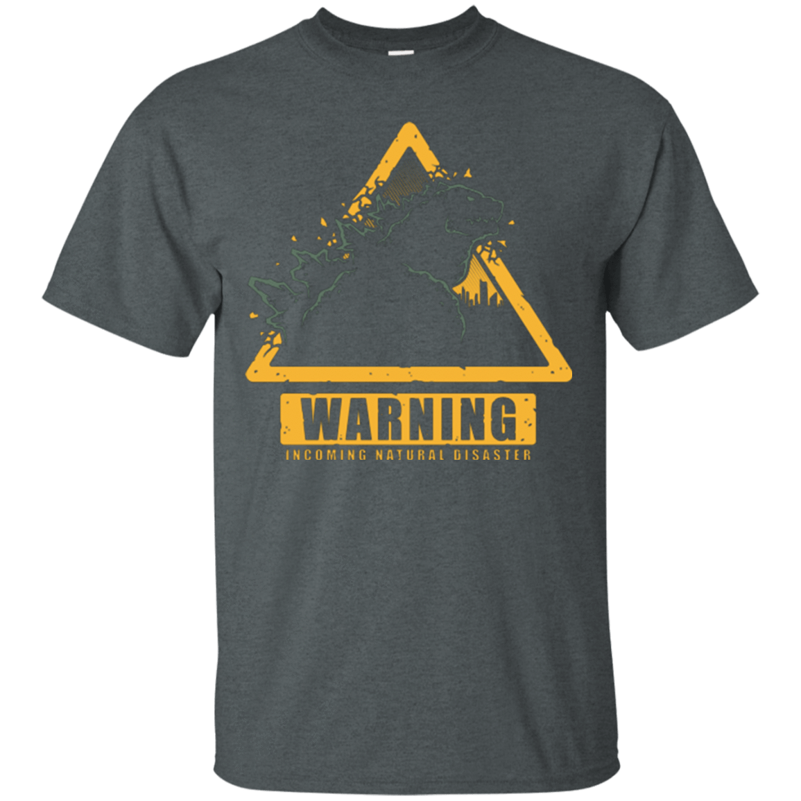 T-Shirts Dark Heather / Small Incoming Natural Disaster T-Shirt