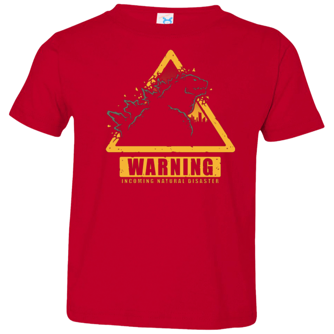 T-Shirts Red / 2T Incoming Natural Disaster Toddler Premium T-Shirt