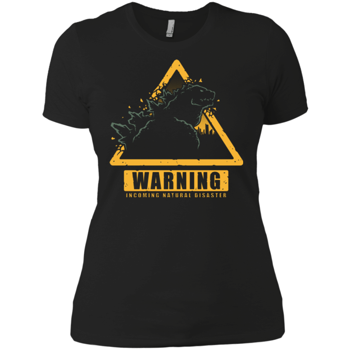 T-Shirts Black / X-Small Incoming Natural Disaster Women's Premium T-Shirt