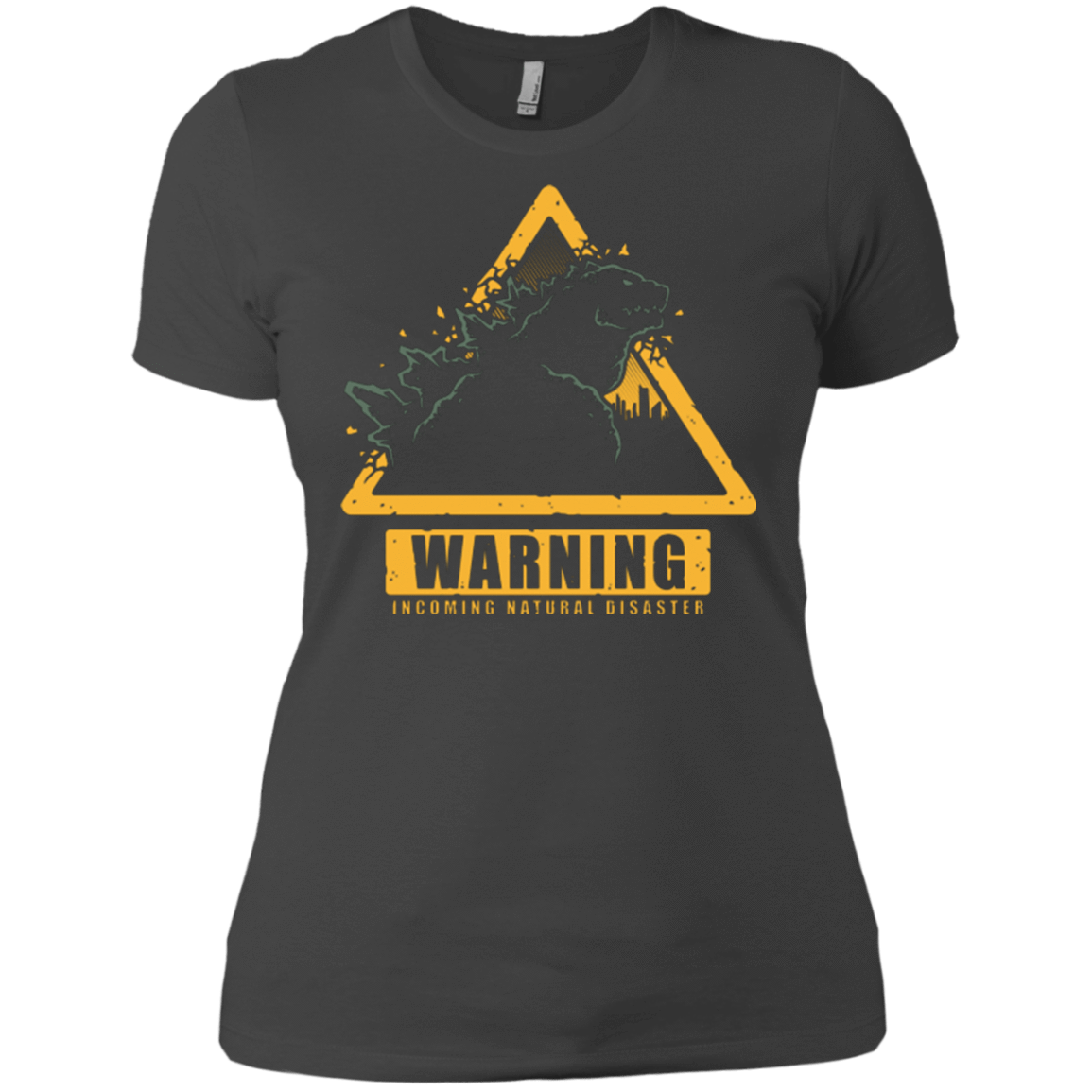 T-Shirts Heavy Metal / X-Small Incoming Natural Disaster Women's Premium T-Shirt