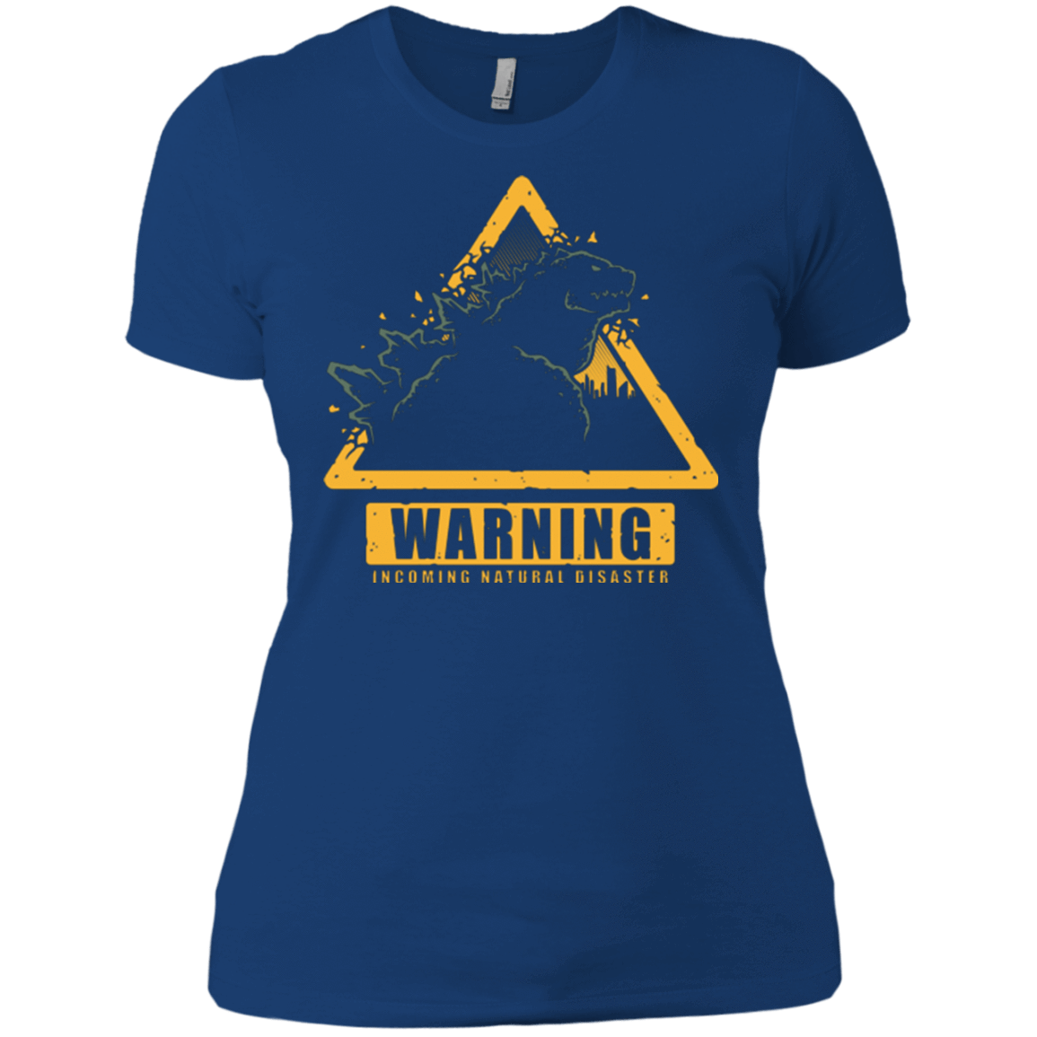 T-Shirts Royal / X-Small Incoming Natural Disaster Women's Premium T-Shirt