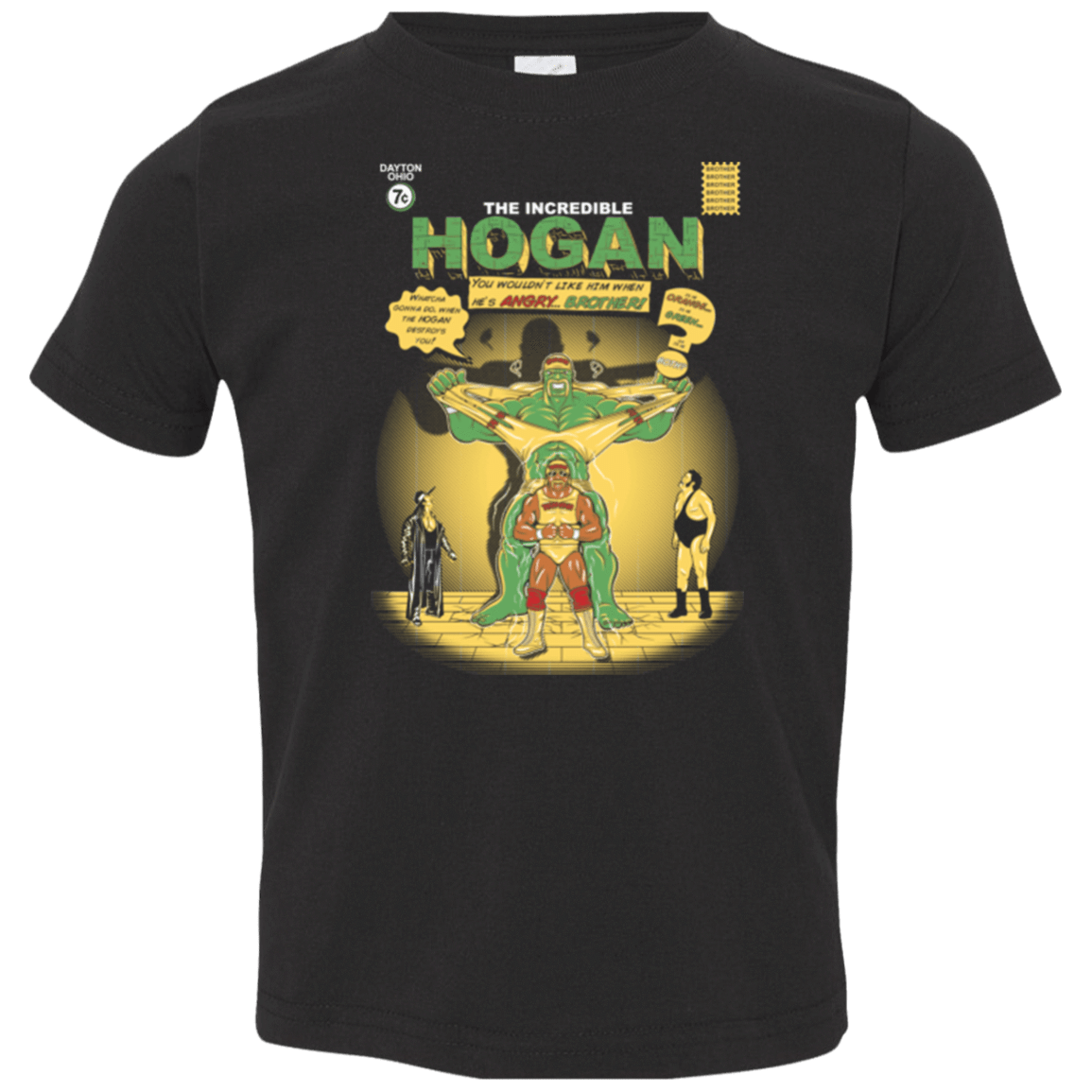 T-Shirts Black / 2T Incredible Hogan Toddler Premium T-Shirt