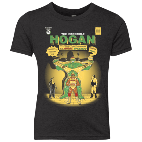 T-Shirts Vintage Black / YXS Incredible Hogan Youth Triblend T-Shirt