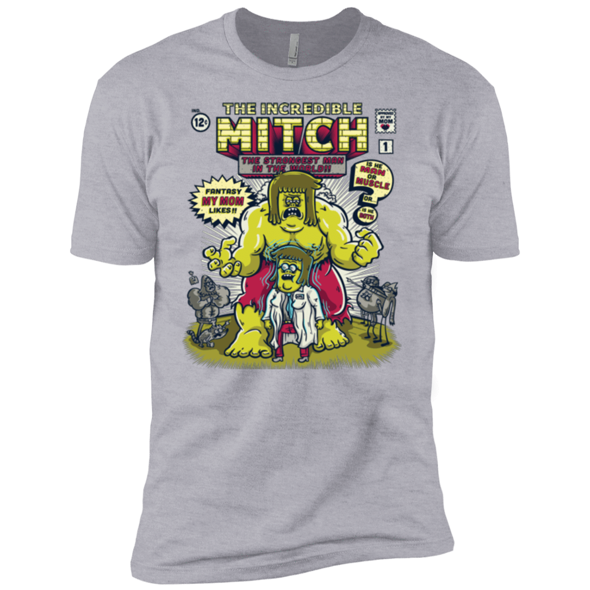 T-Shirts Heather Grey / YXS Incredible Mitch Boys Premium T-Shirt