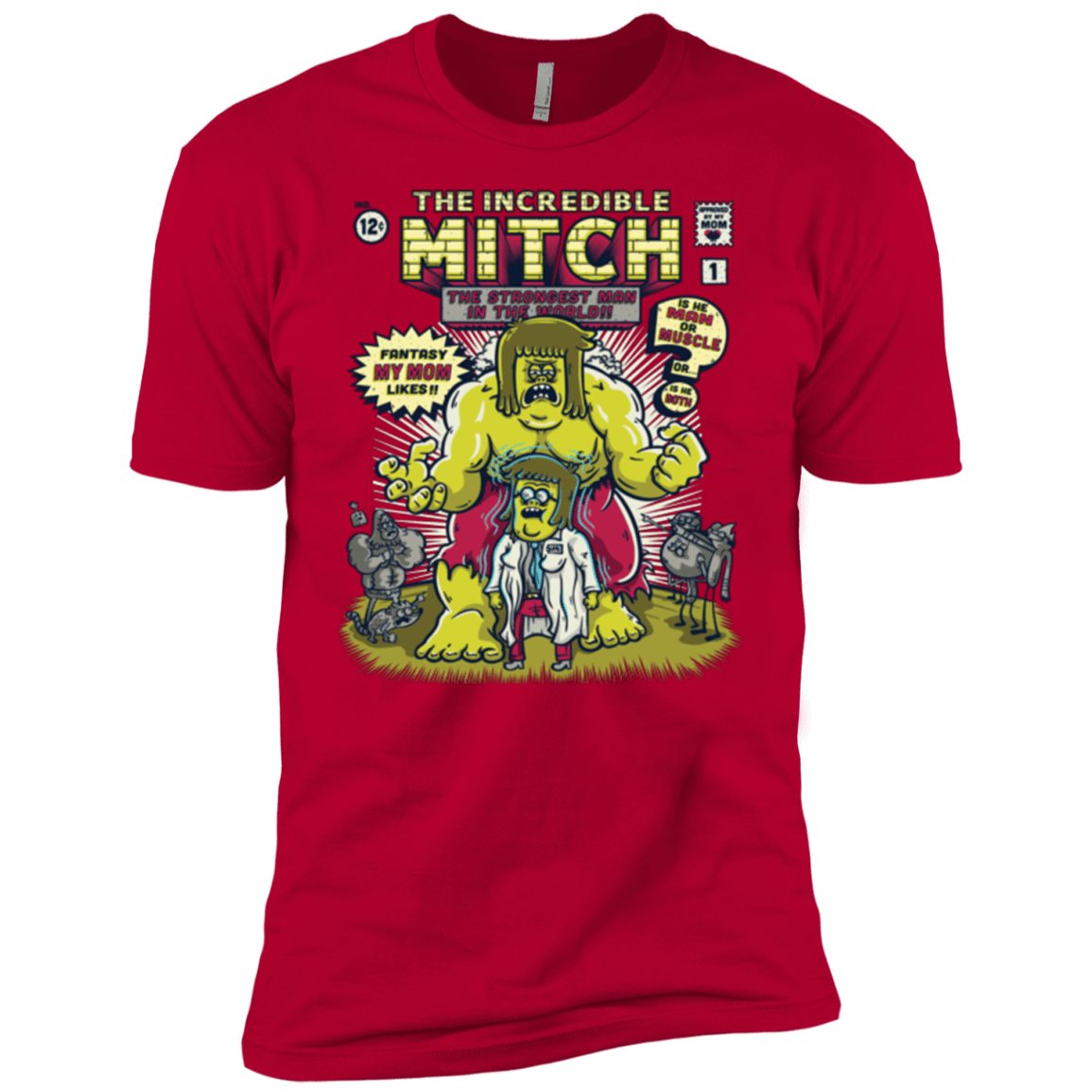 T-Shirts Red / YXS Incredible Mitch Boys Premium T-Shirt