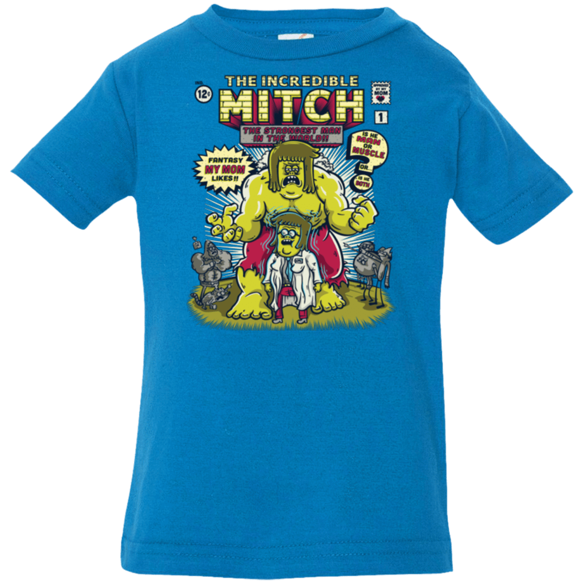 T-Shirts Cobalt / 6 Months Incredible Mitch Infant PremiumT-Shirt