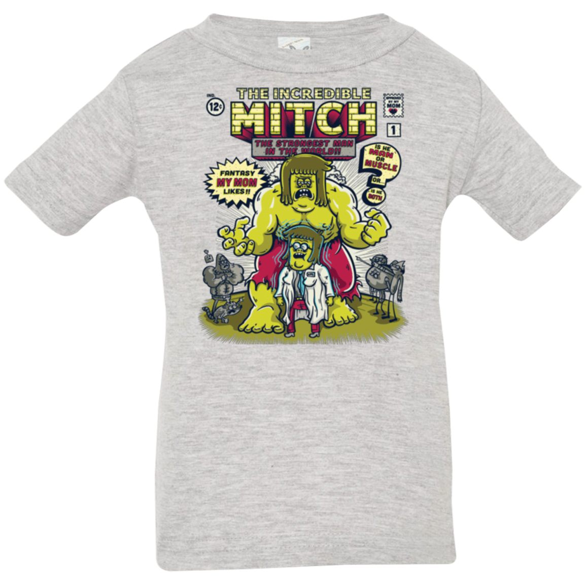 T-Shirts Heather / 6 Months Incredible Mitch Infant PremiumT-Shirt