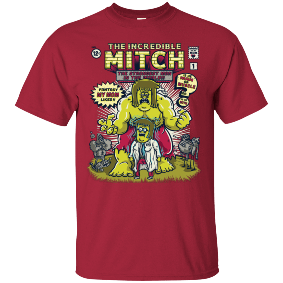 T-Shirts Cardinal / Small Incredible Mitch T-Shirt