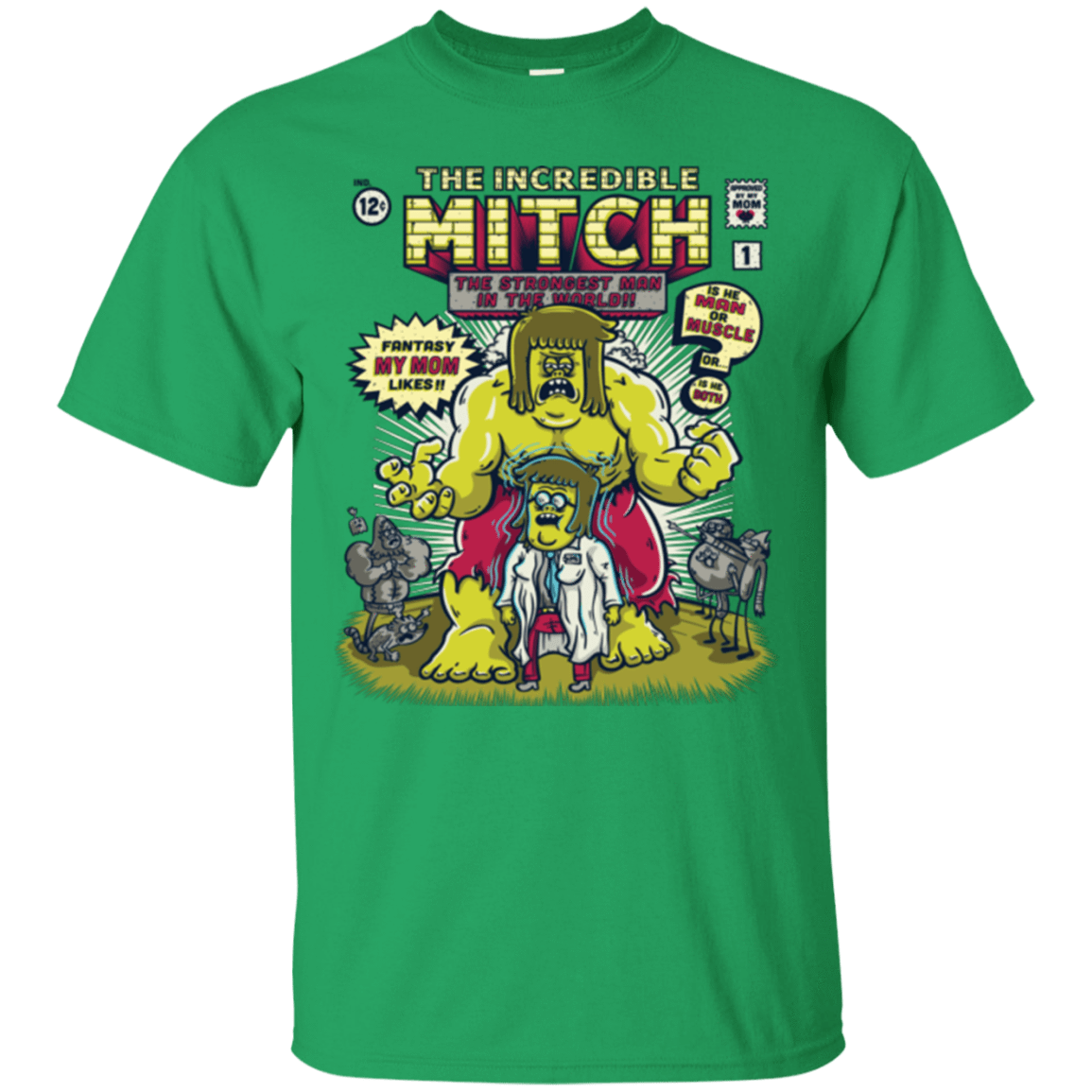 T-Shirts Irish Green / Small Incredible Mitch T-Shirt