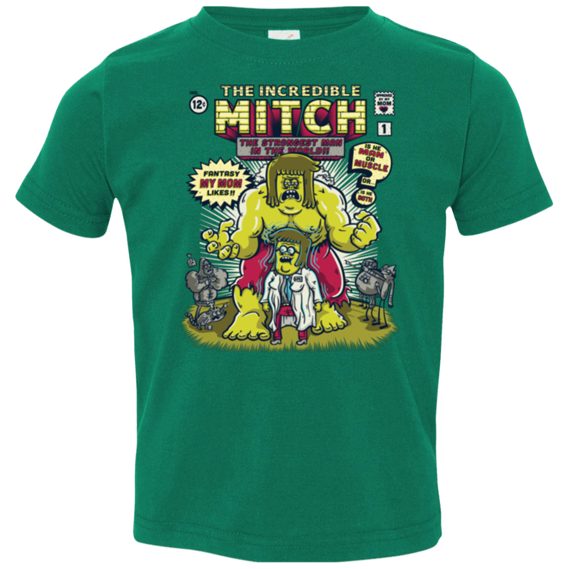 T-Shirts Kelly / 2T Incredible Mitch Toddler Premium T-Shirt