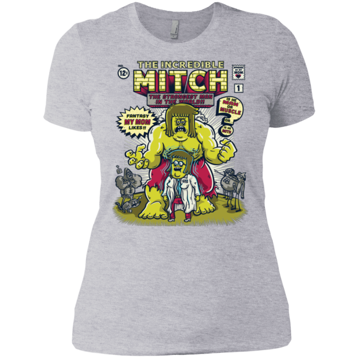 T-Shirts Heather Grey / X-Small Incredible Mitch Women's Premium T-Shirt