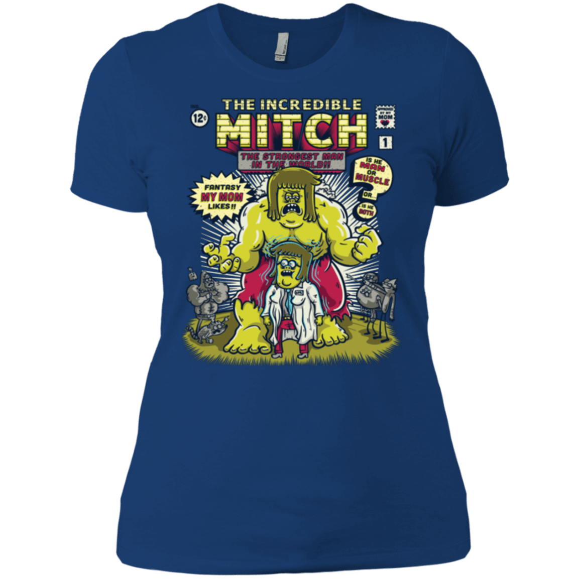 T-Shirts Royal / X-Small Incredible Mitch Women's Premium T-Shirt