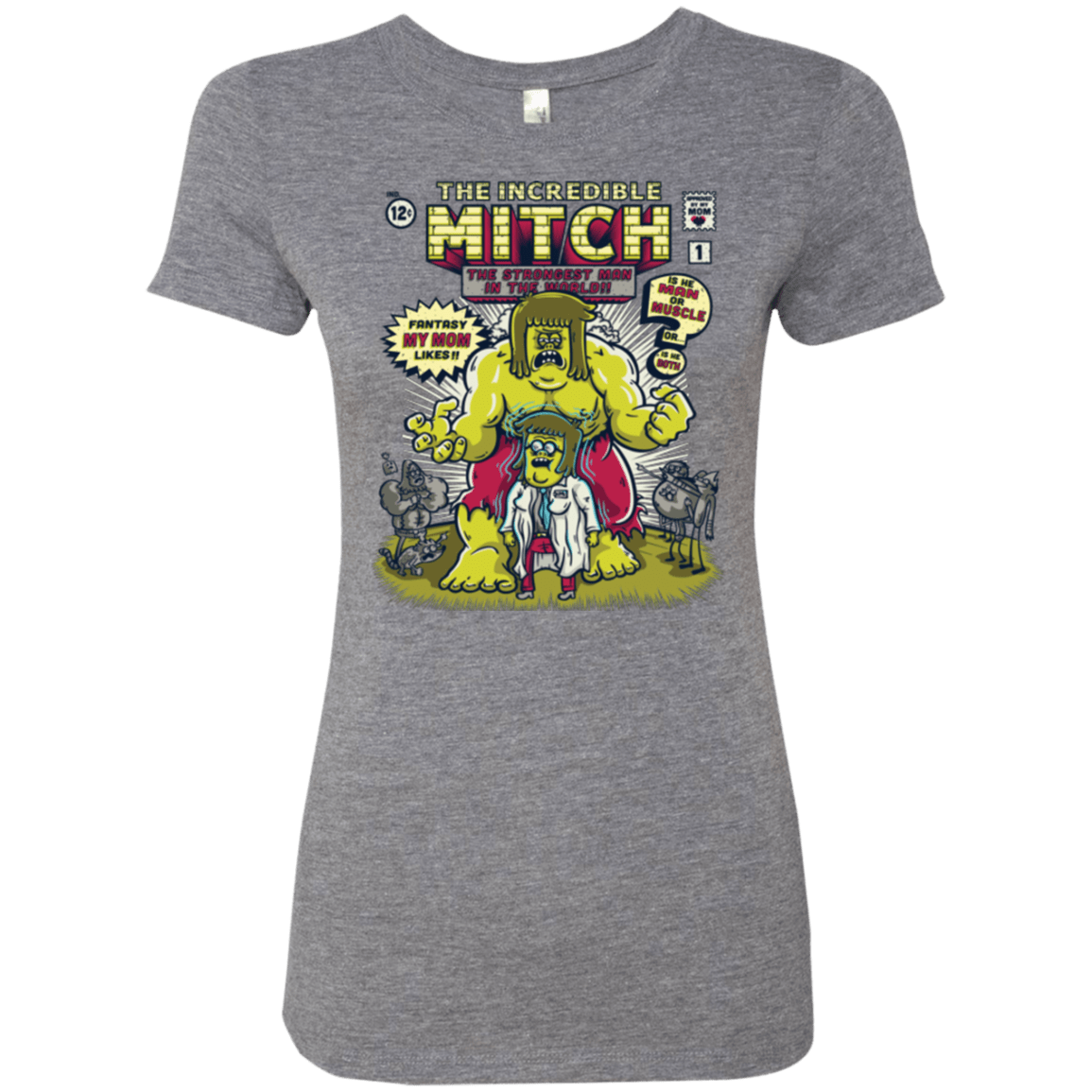 T-Shirts Premium Heather / Small Incredible Mitch Women's Triblend T-Shirt