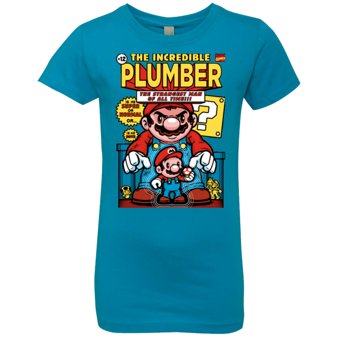 T-Shirts Turquoise / YXS incredible PLUMBER Girls Premium T-Shirt