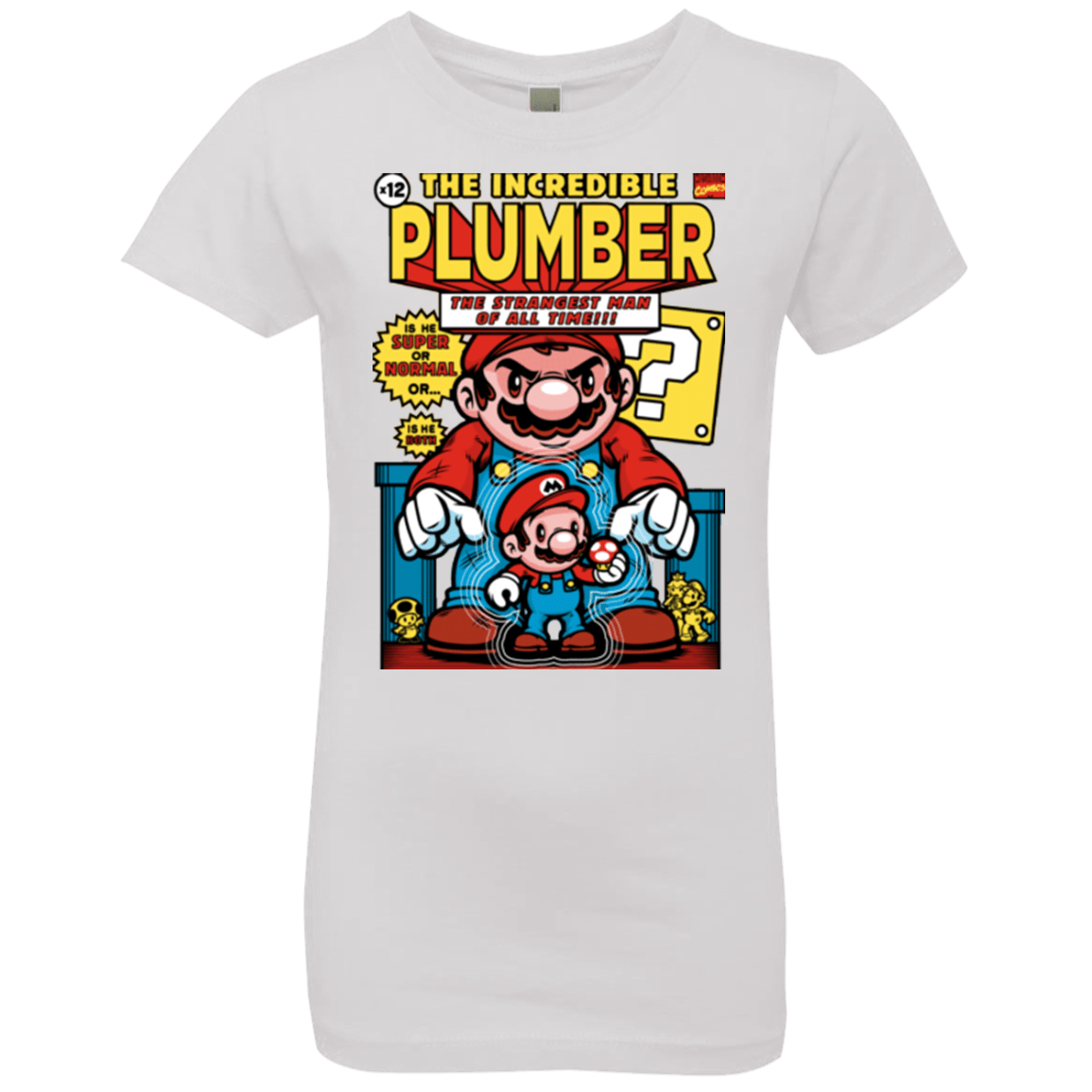 T-Shirts White / YXS incredible PLUMBER Girls Premium T-Shirt