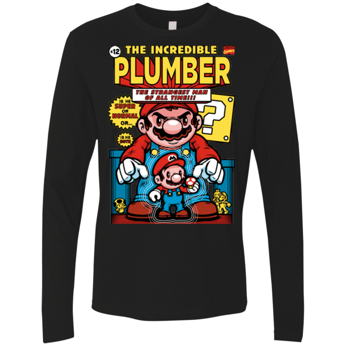 incredible PLUMBER Men's Premium Long Sleeve