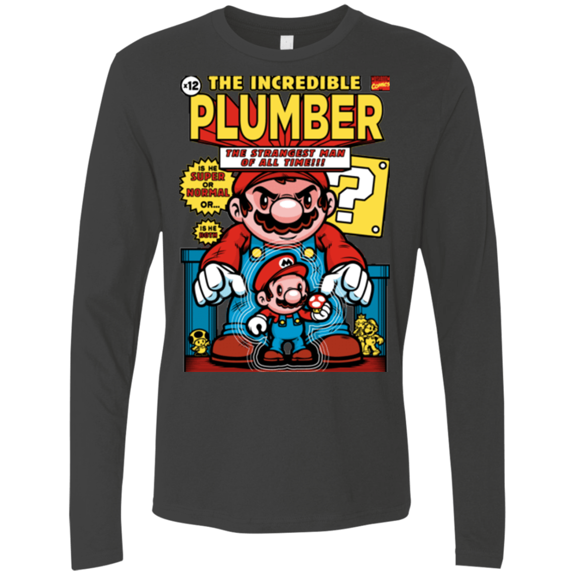 T-Shirts Heavy Metal / Small incredible PLUMBER Men's Premium Long Sleeve