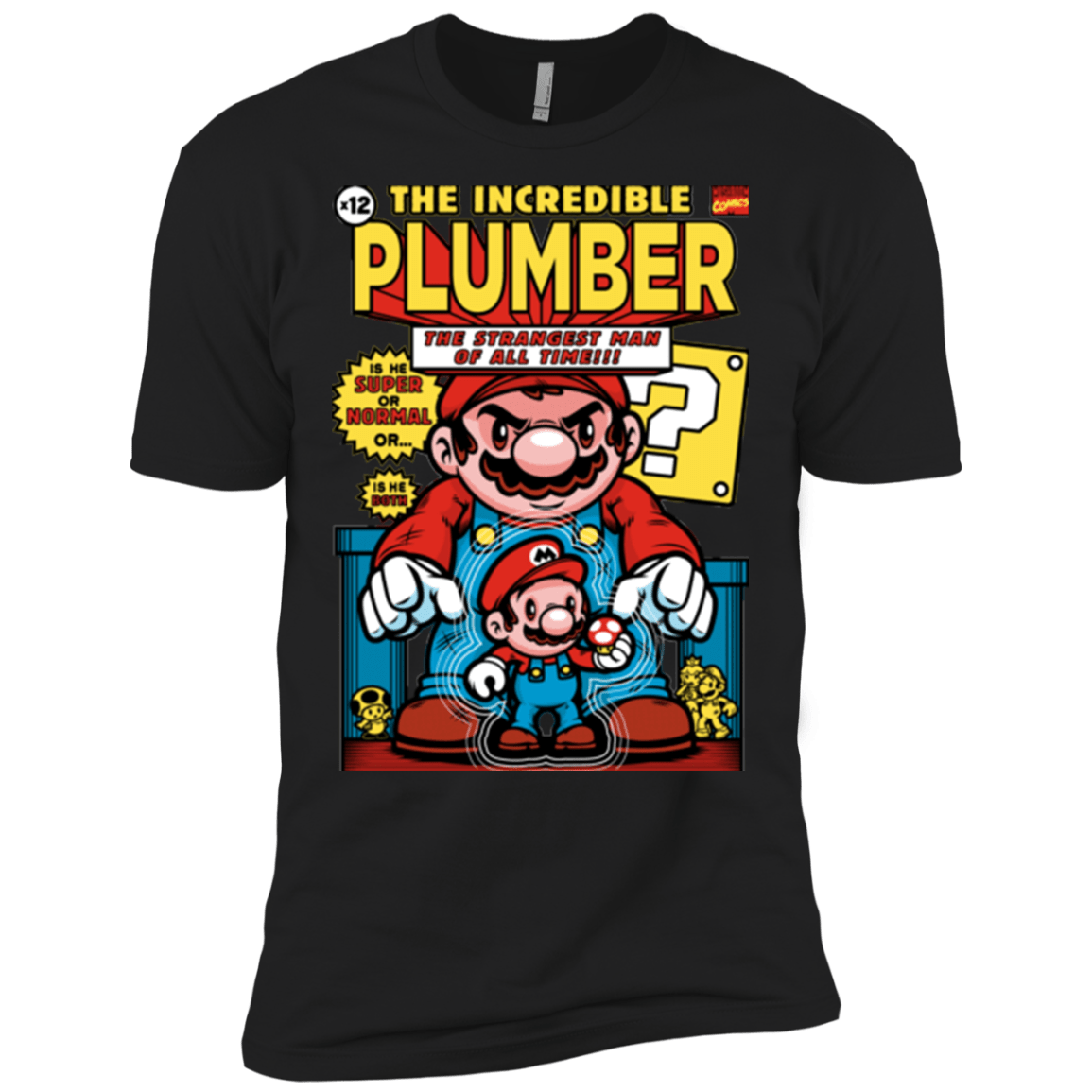 T-Shirts Black / X-Small incredible PLUMBER Men's Premium T-Shirt