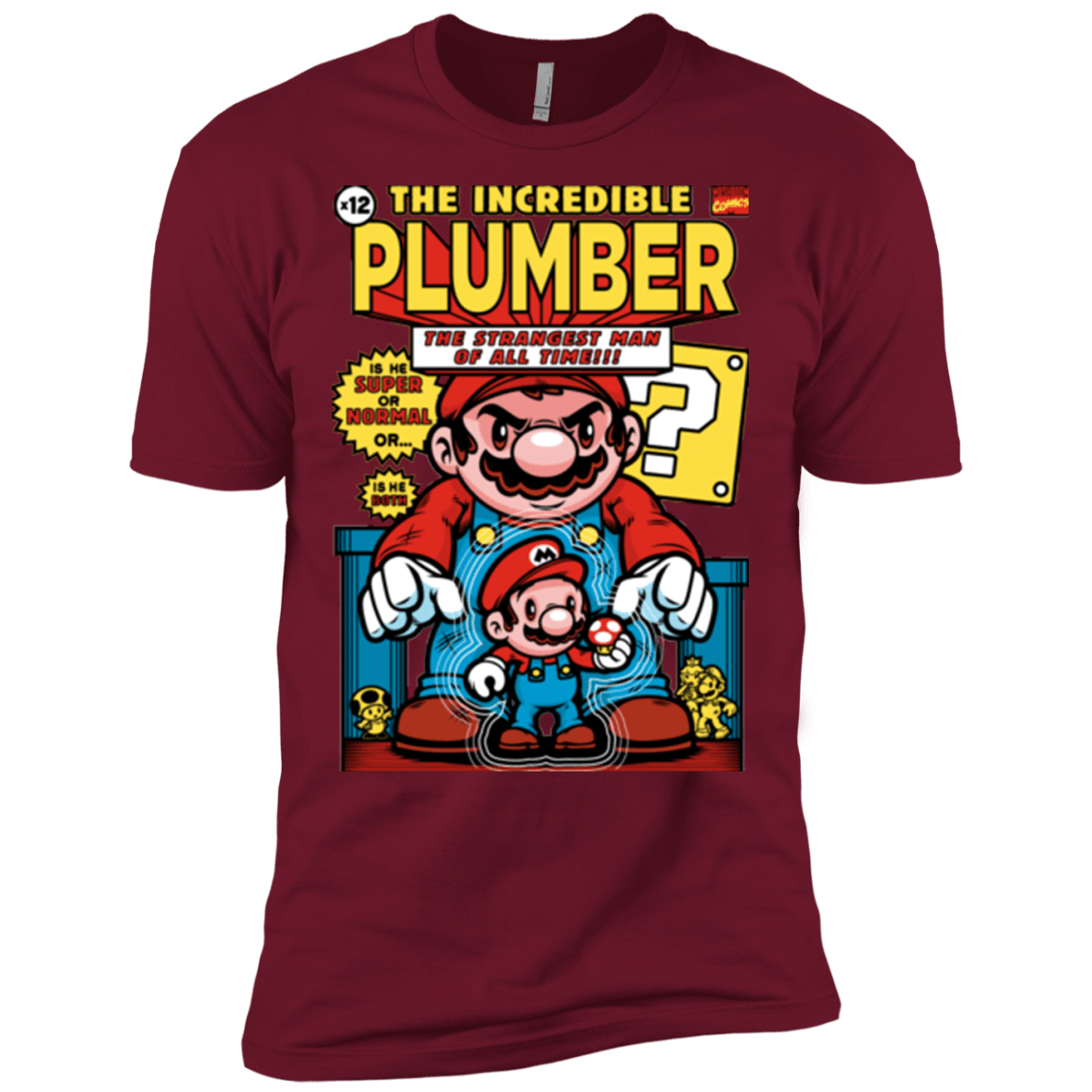 T-Shirts Cardinal / X-Small incredible PLUMBER Men's Premium T-Shirt